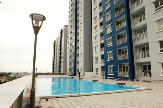 Ảnh thực tế dự án Carina Plaza