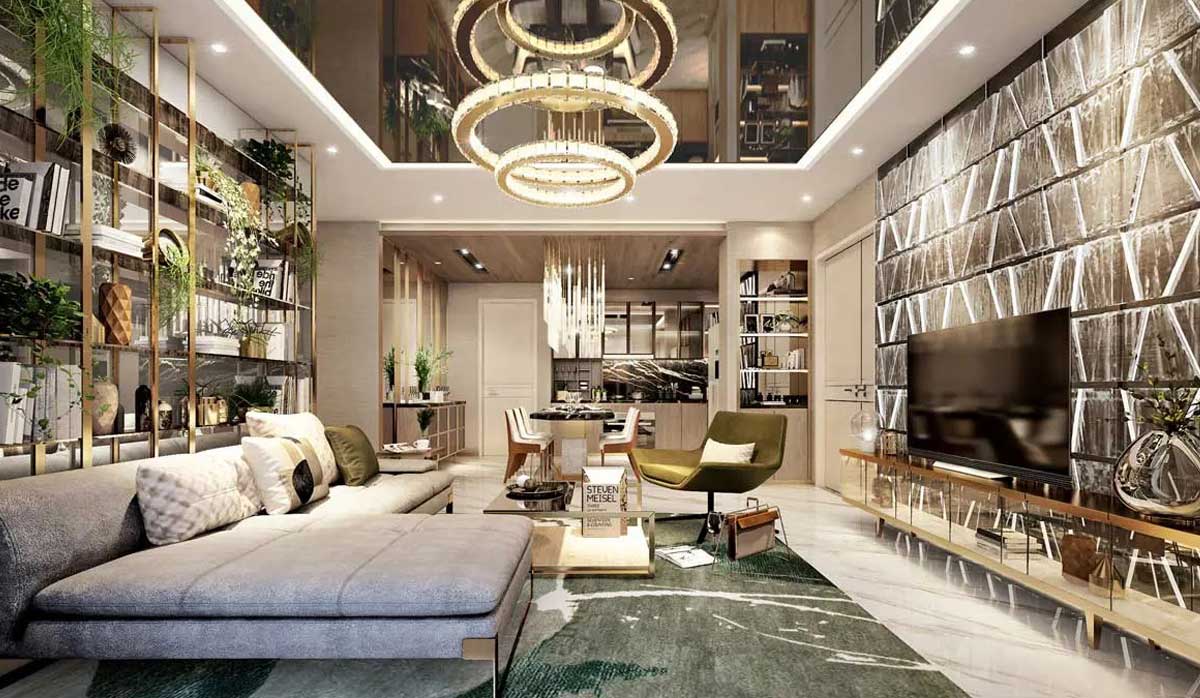 Nội khu dự án Stella Residence