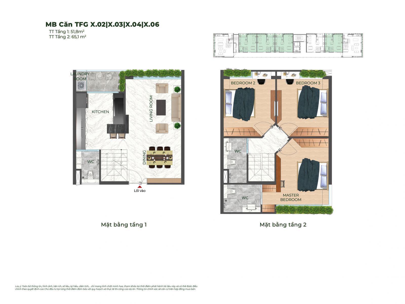 Mặt bằng Căn TFG X.02