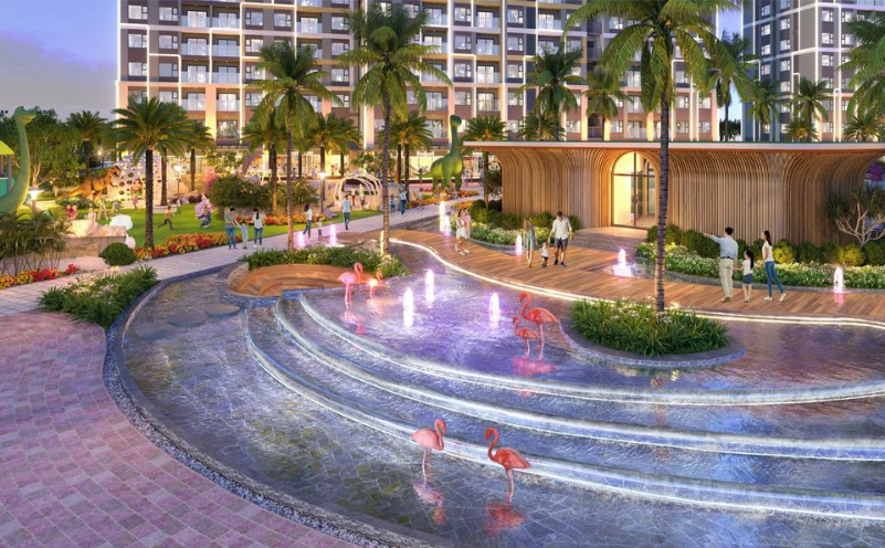 Nội khu dự án Glory Heights