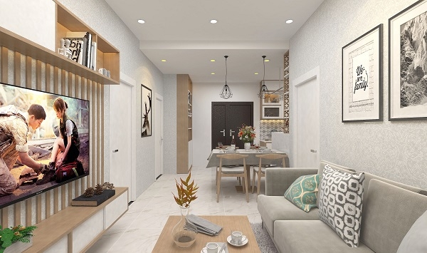 Căn hộ mẫu dự án Fresca Riverside
