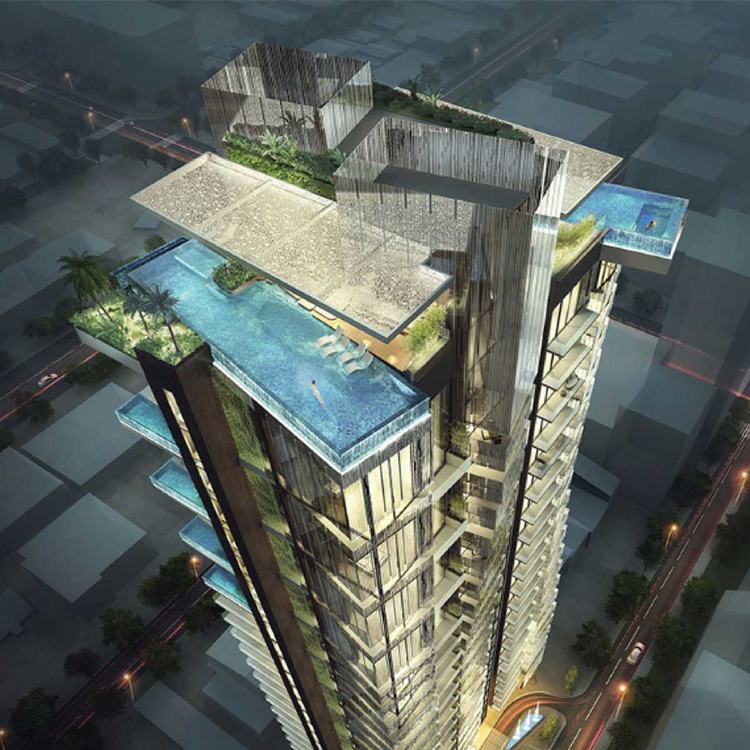 Nội khu dự án Stella En Tropic