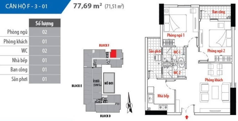 Mặt bằng F-3-01