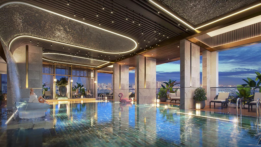 Nội khu dự án Stella Residence