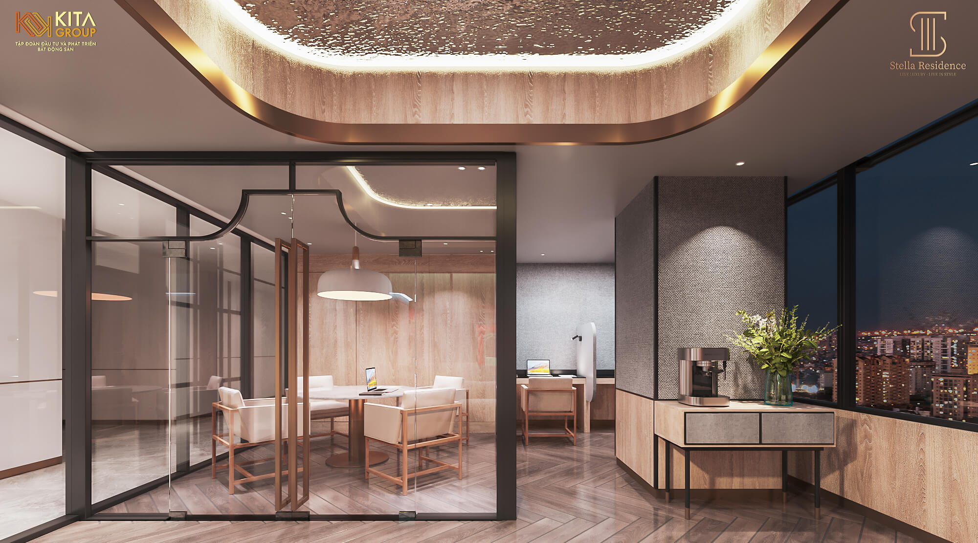 Căn hộ mẫu dự án Stella Residence
