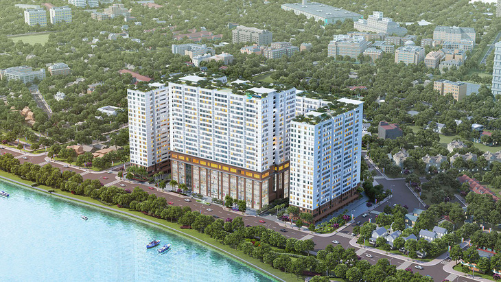 Phối cảnh dự án Green River