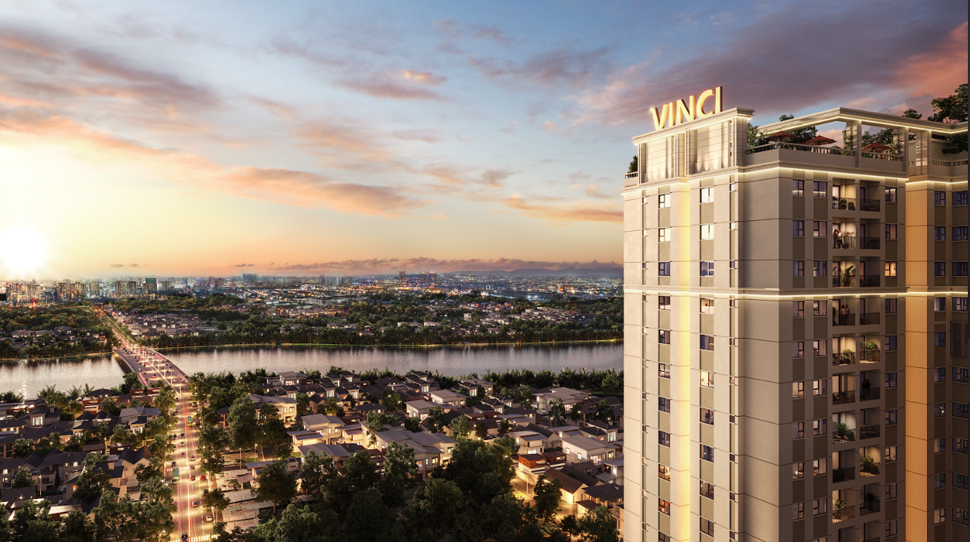 Phối cảnh tháp Vinci dự án Khải Hoàn Prime