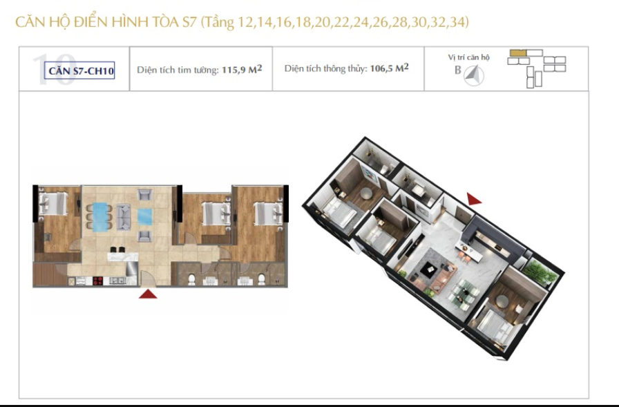Mặt bằng CH10 (Block S7)