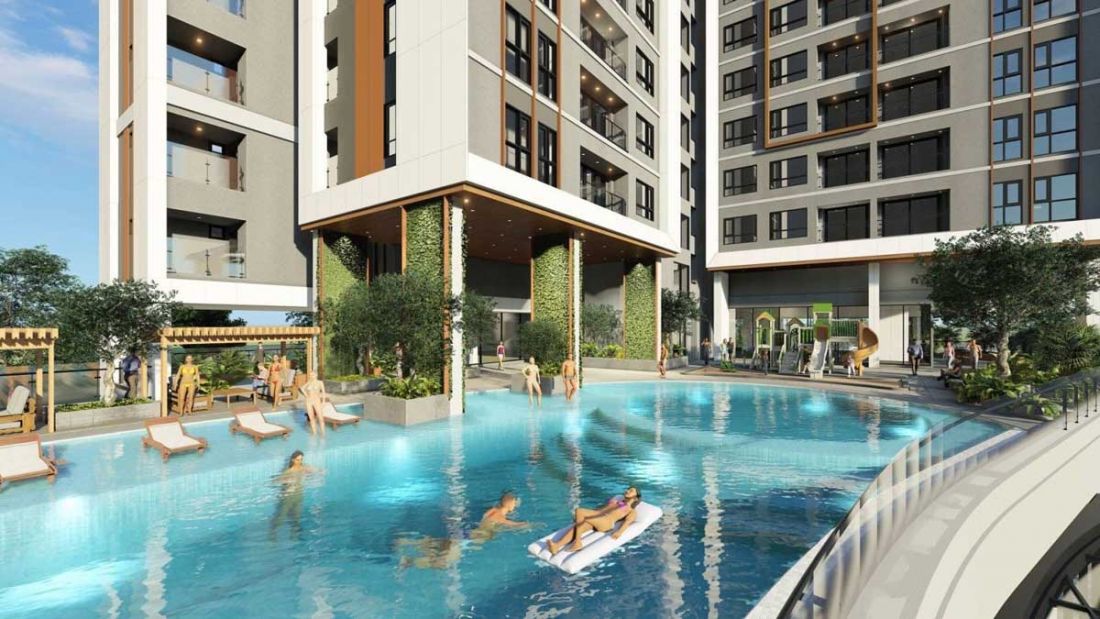 Hồ bơi tại Essensia Sky