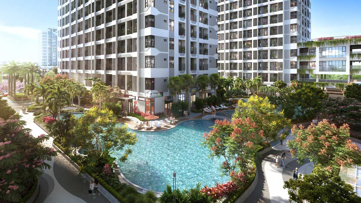 Phối cảnh dự án MT Eastmark City