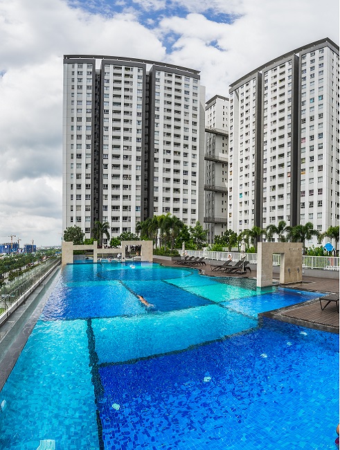 Hồ bơi dự án Lexington Residence