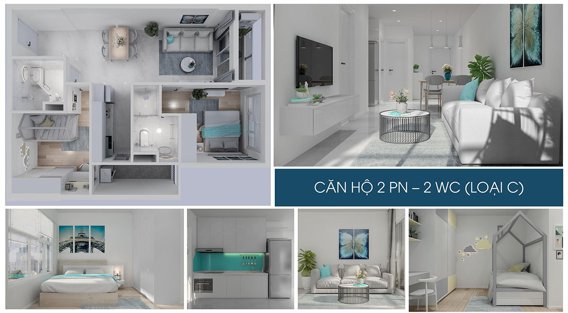 Phối cảnh dự án Charm City