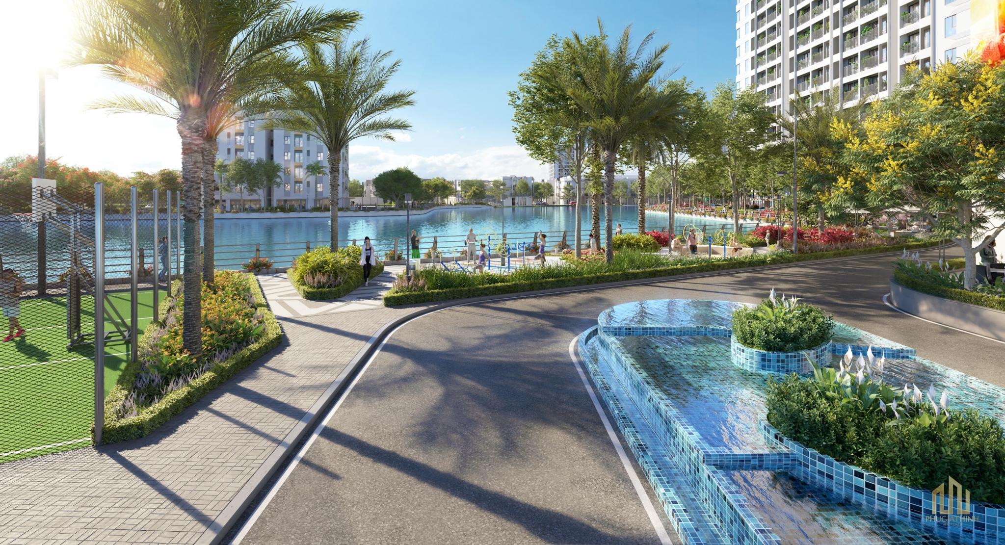 Phối cảnh dự án MT Eastmark City
