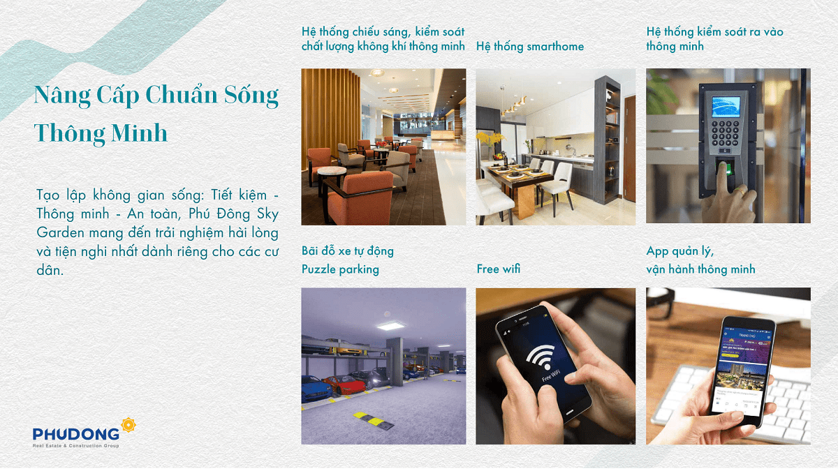 Tiện ích dự án Phú Đông Sky Garden