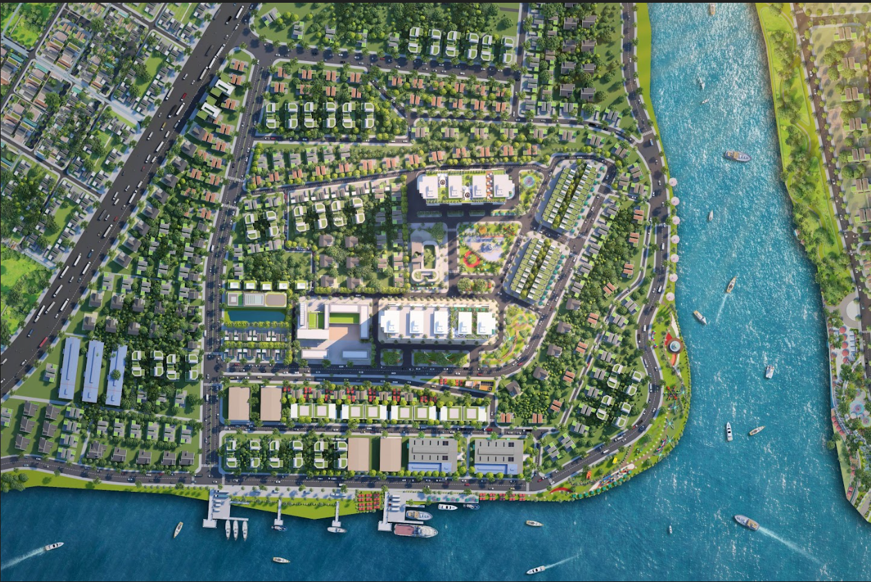 Phối cảnh dự án Conic Boulevard