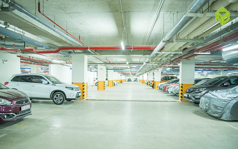 Hầm xe dự án Lexington Residence