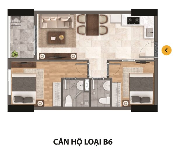 Mặt bằng B6
