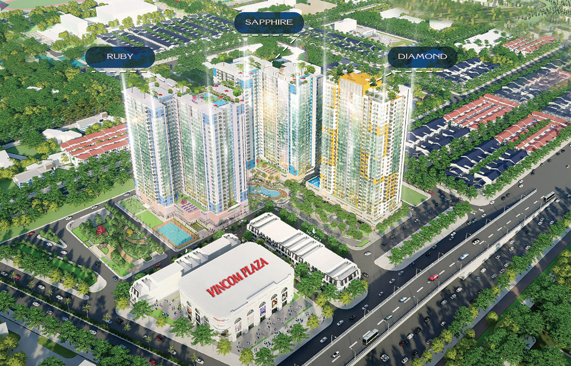 Phối cảnh dự án Charm City
