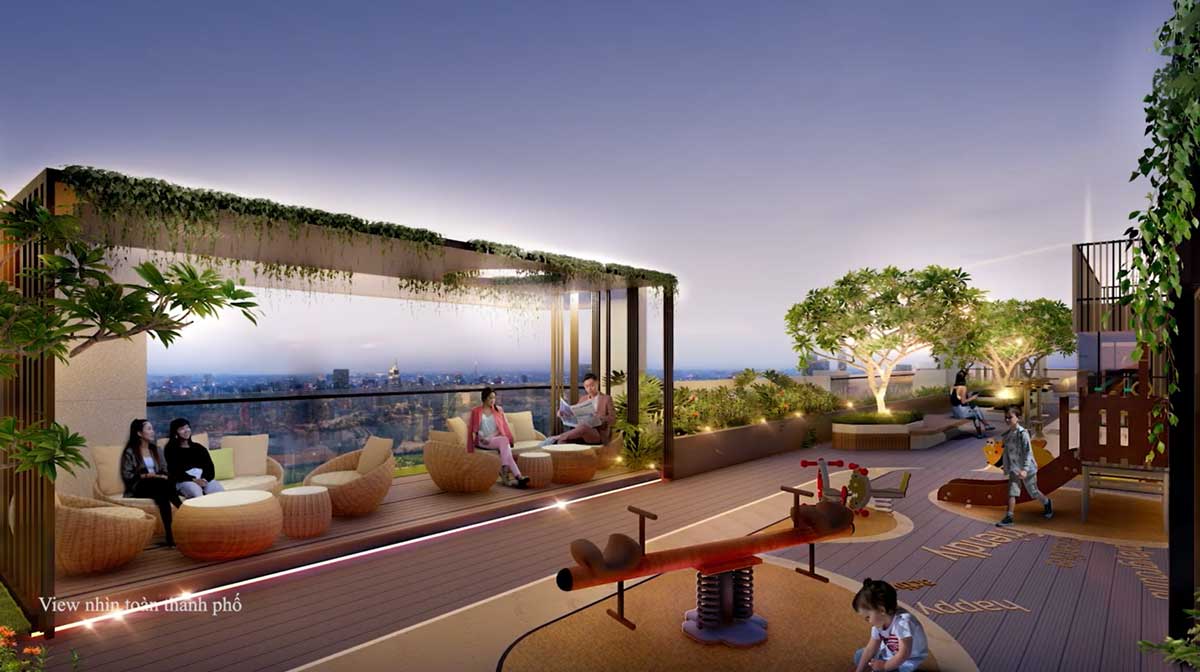 Phối cảnh dự án A&T Sky Garden