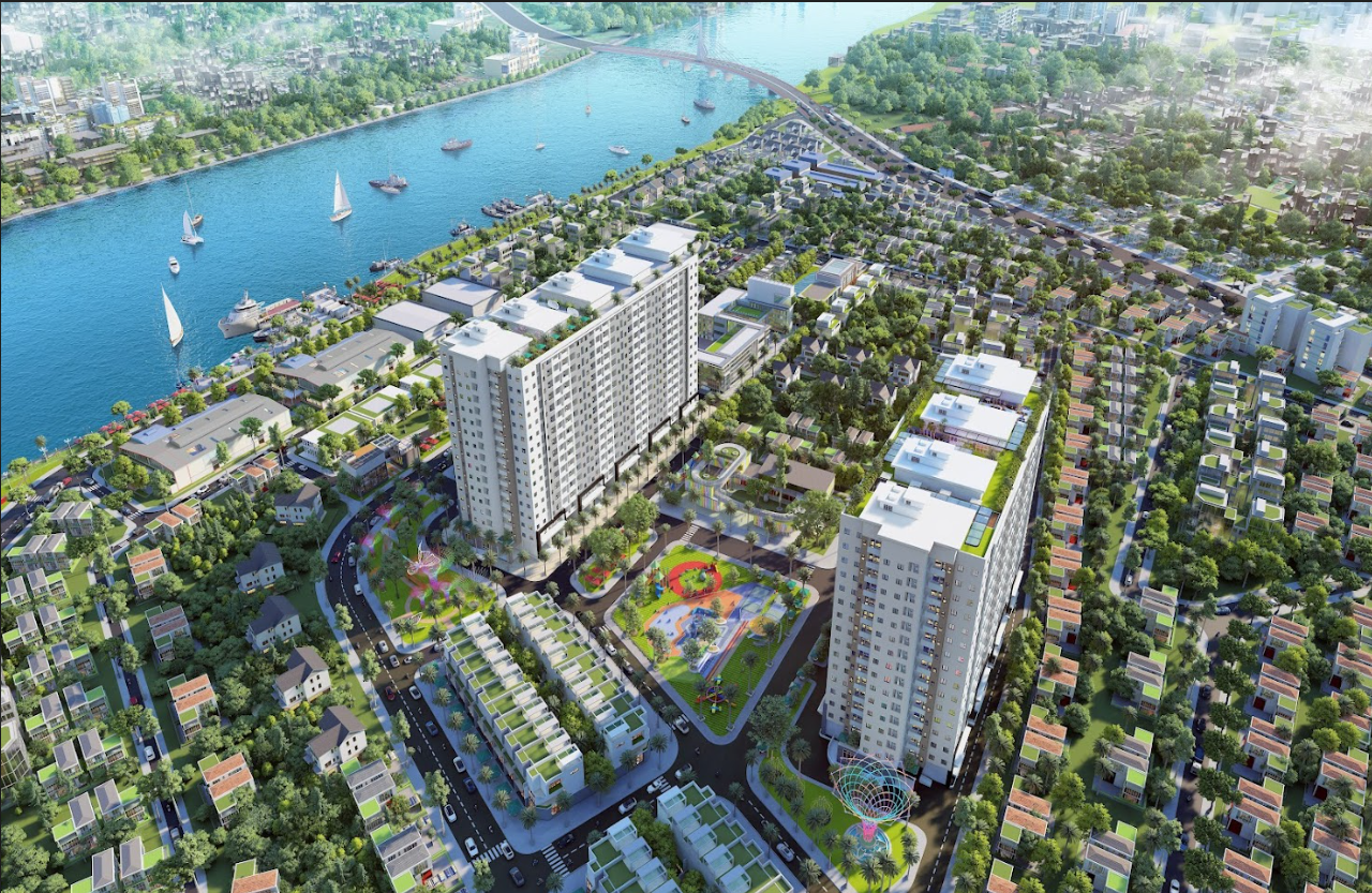Phối cảnh dự án Conic Boulevard