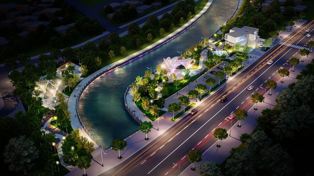 Phối cảnh dự án Diamond Central