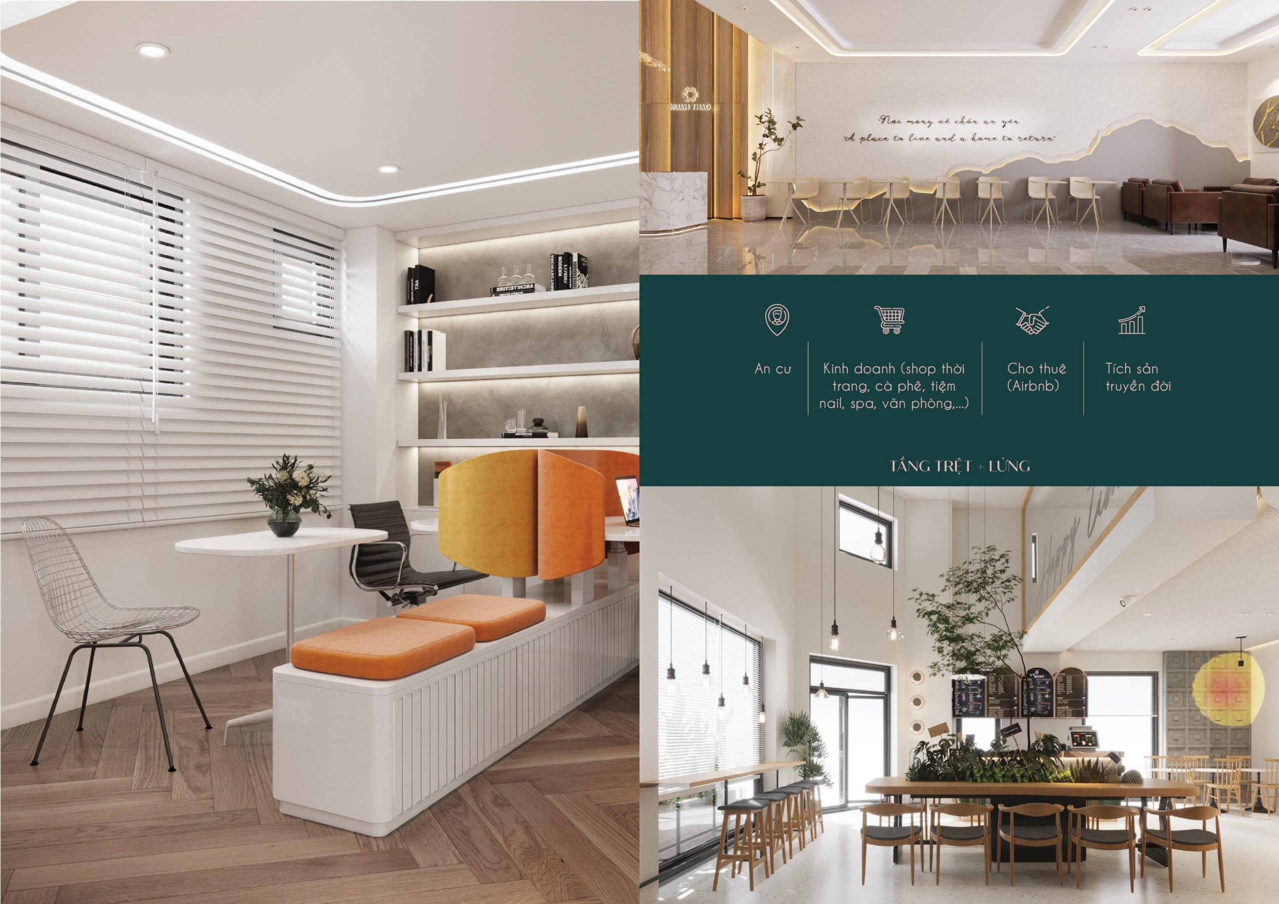 Phối cảnh nhà mẫu dự án The Larita