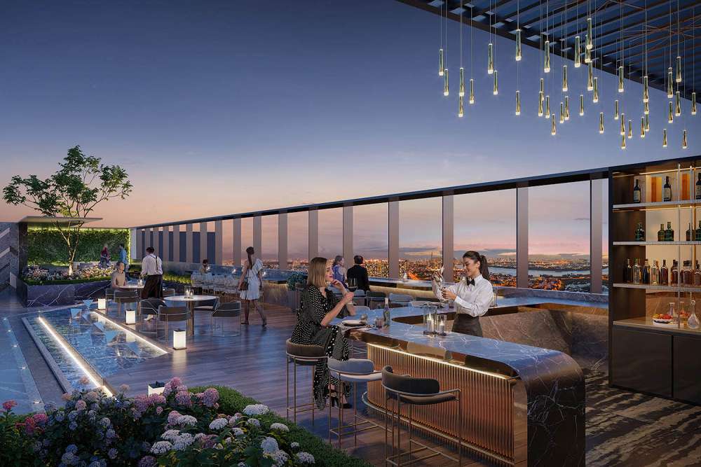 Phối cảnh dự án A&T Sky Garden