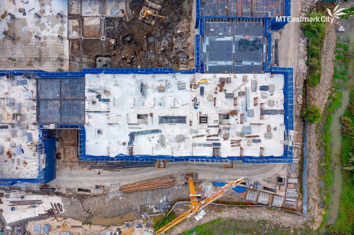 Tiến độ dự án MT Eastmark City T4/2023