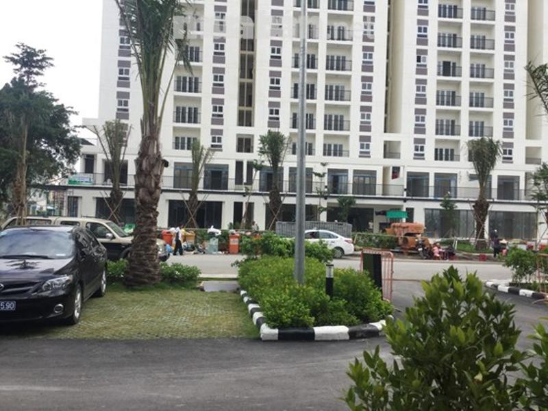 Nội khu Chung cư Bộ Công An