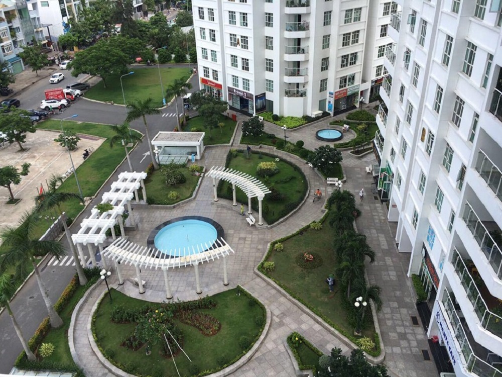 Nội khu dự án Hoàng Anh Thanh Bình
