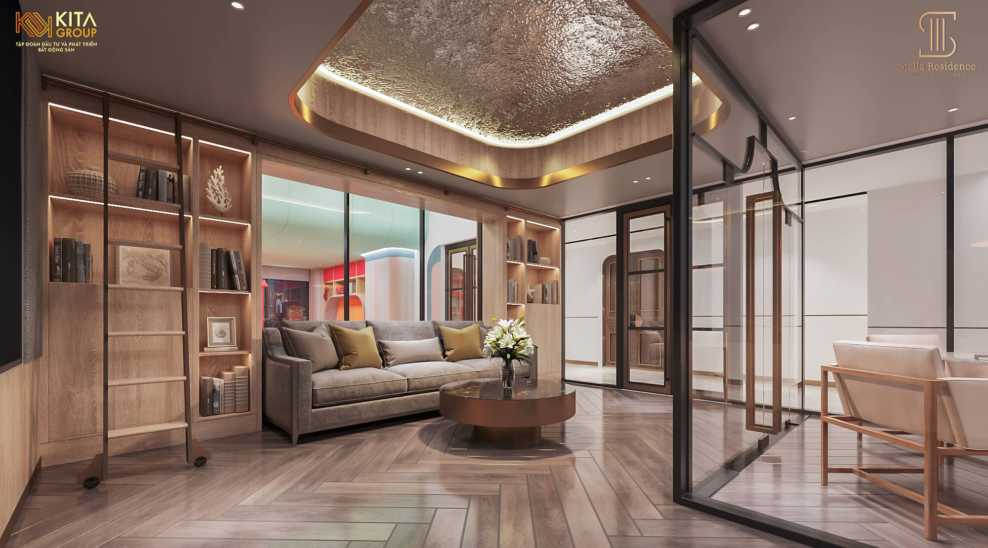 Căn hộ mẫu dự án Stella Residence
