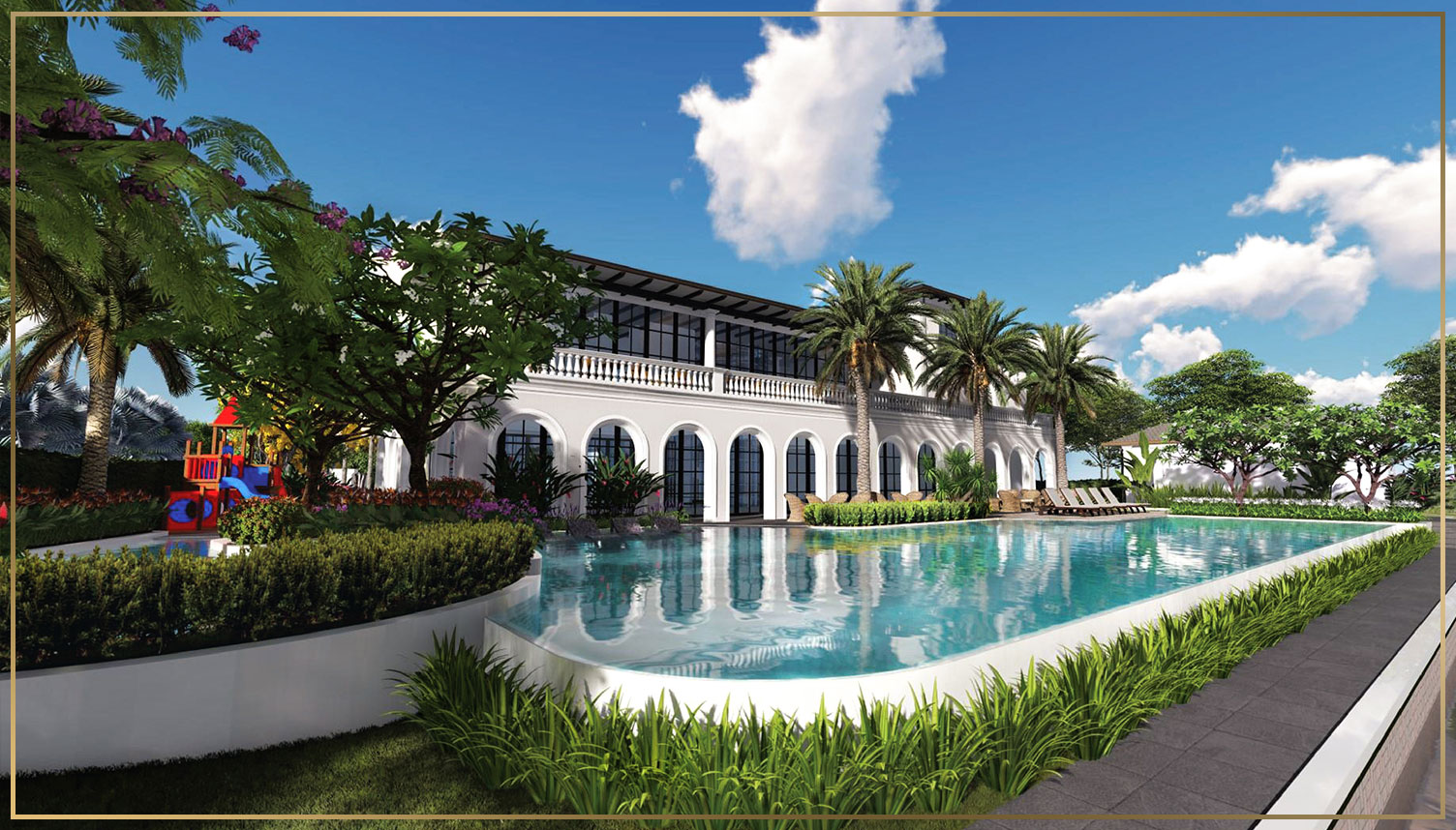 Phối cảnh dự án Saigon Garden Riverside Village