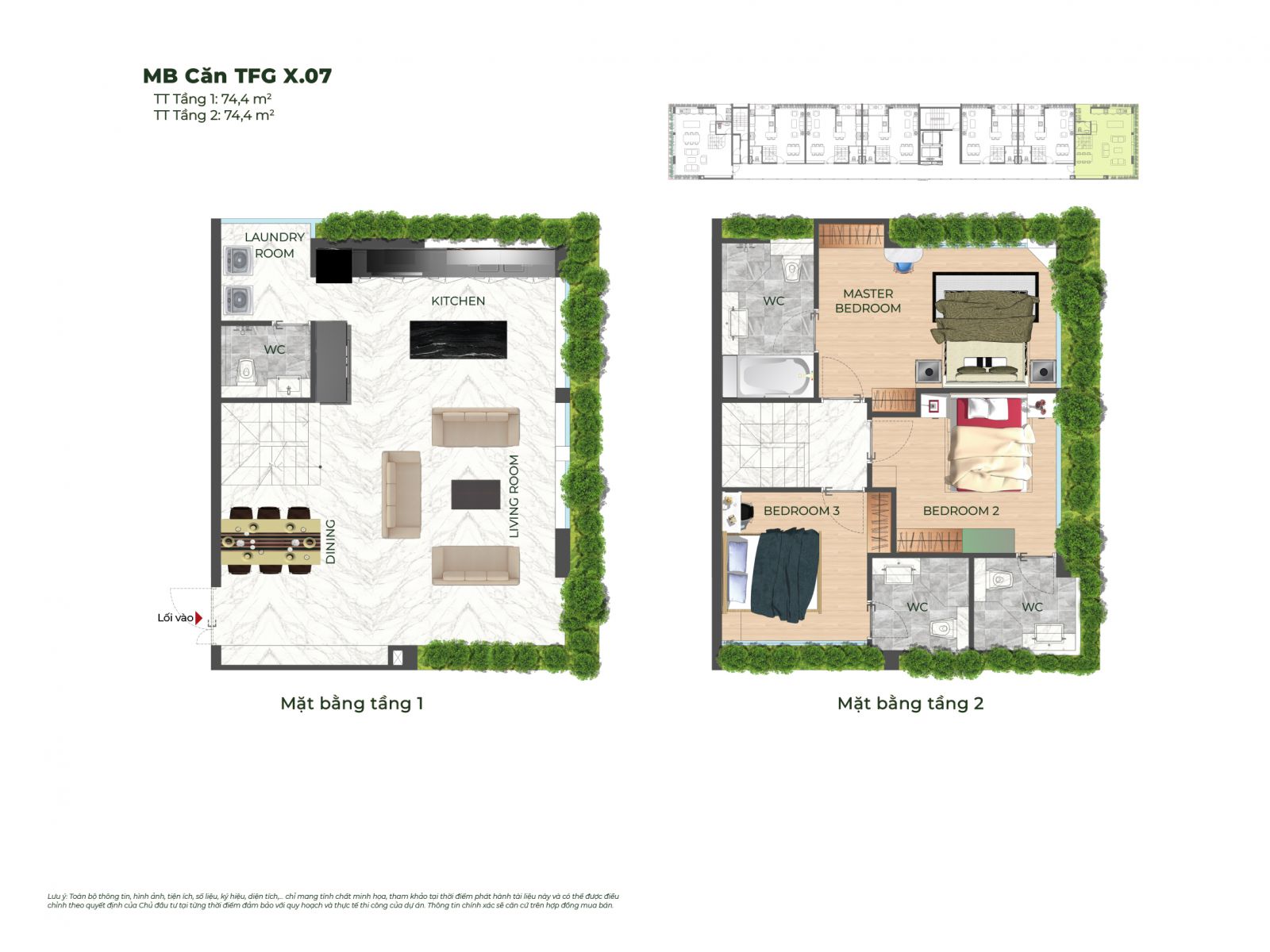 Mặt bằng Căn TFG X.07