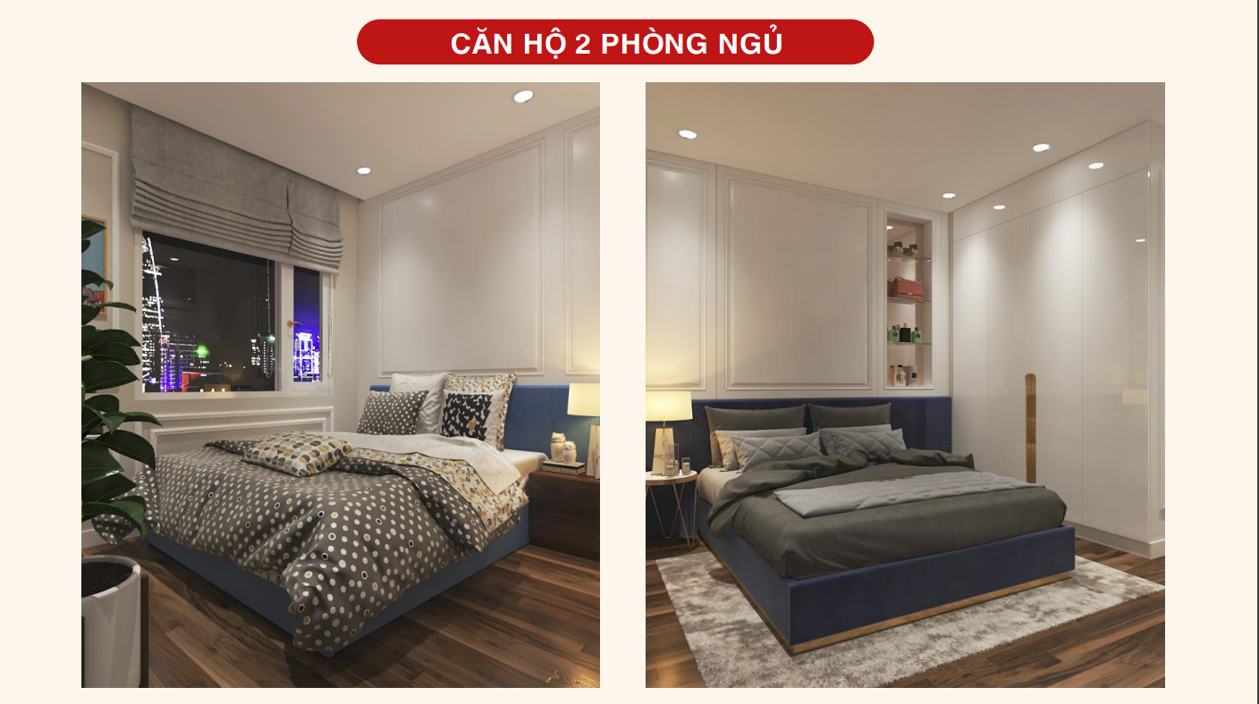 Căn hộ mẫu dự án Paris Hoàng Kim