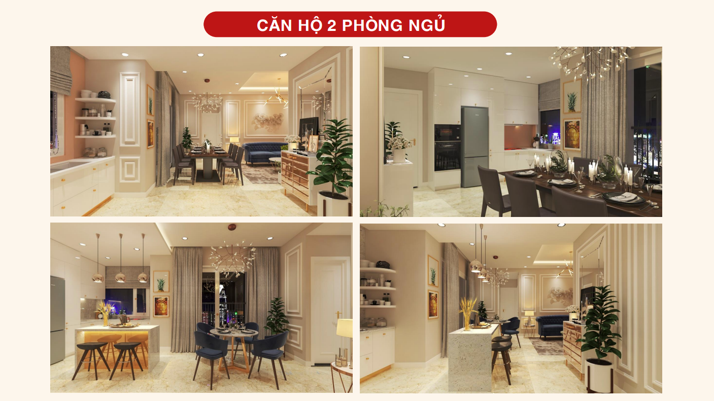 Căn hộ mẫu dự án Paris Hoàng Kim