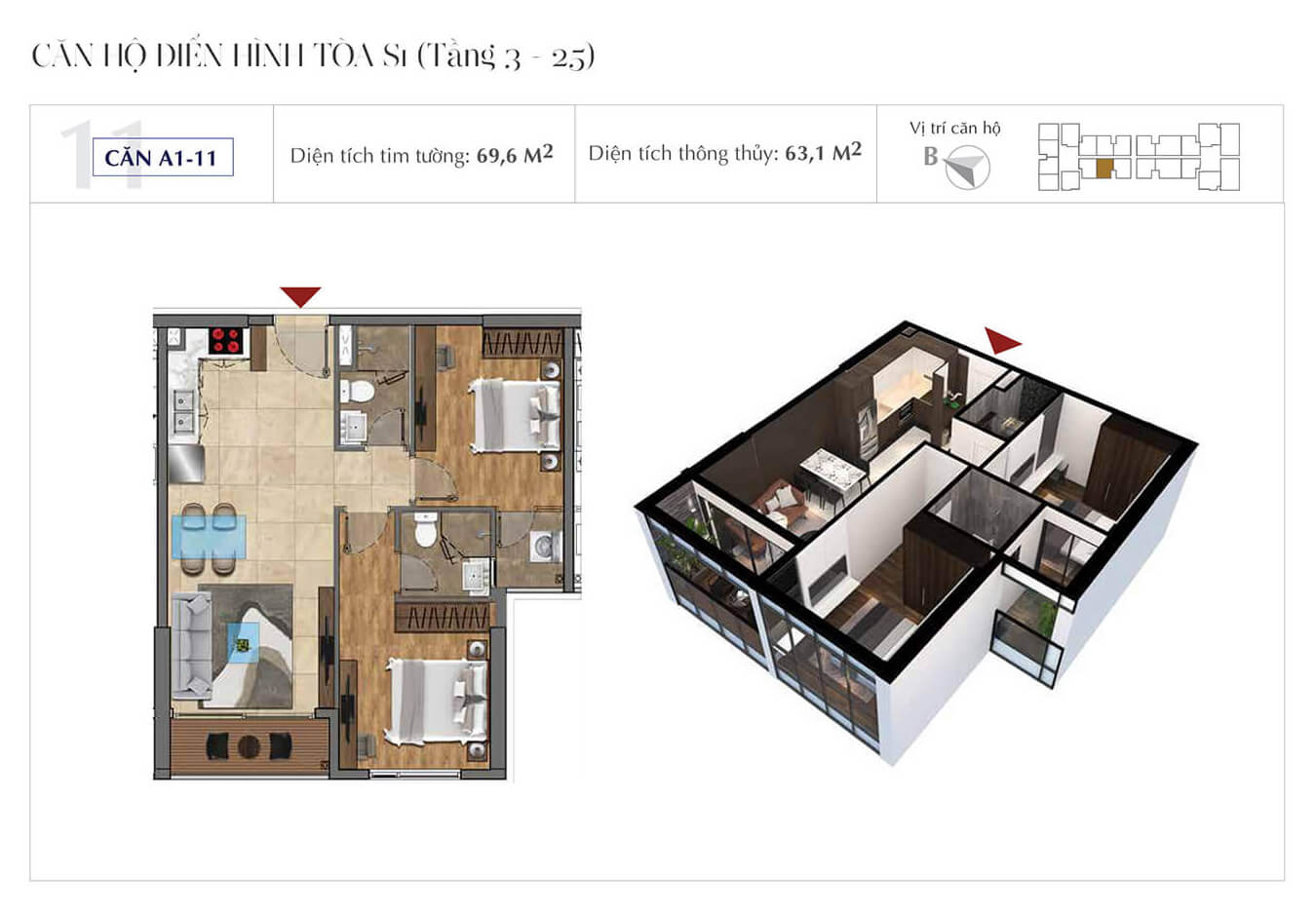 Mặt bằng A1-11