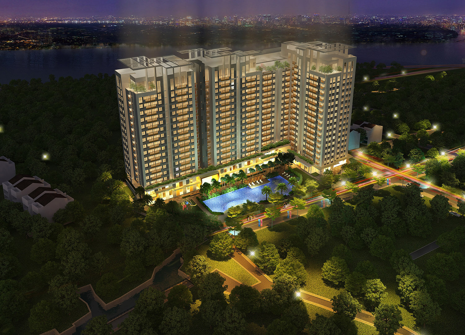 Phối cảnh dự án Opal Garden
