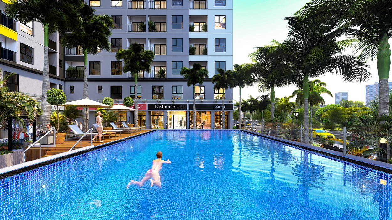 Phối cảnh dự án Bcons Sala