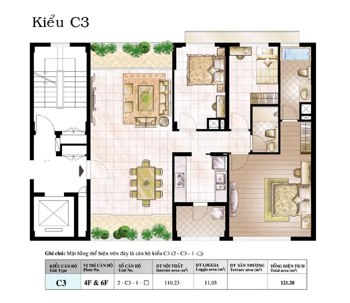 Mặt bằng C3