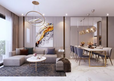 Căn hộ mẫu dự án Lovera Vista