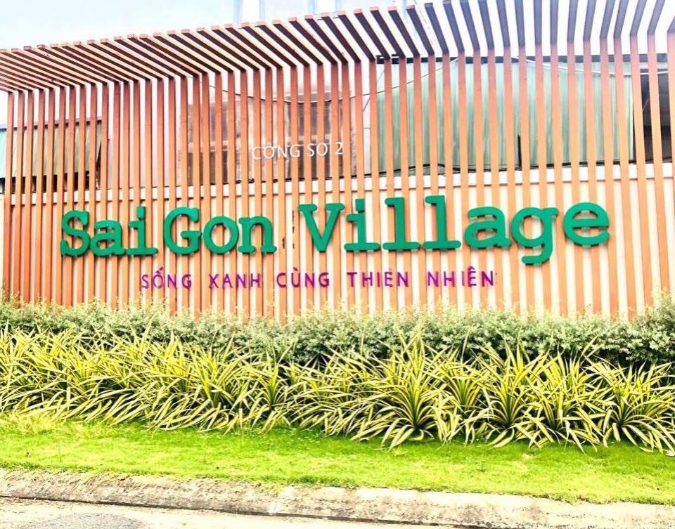 Ảnh thực tế dự án Saigon Village