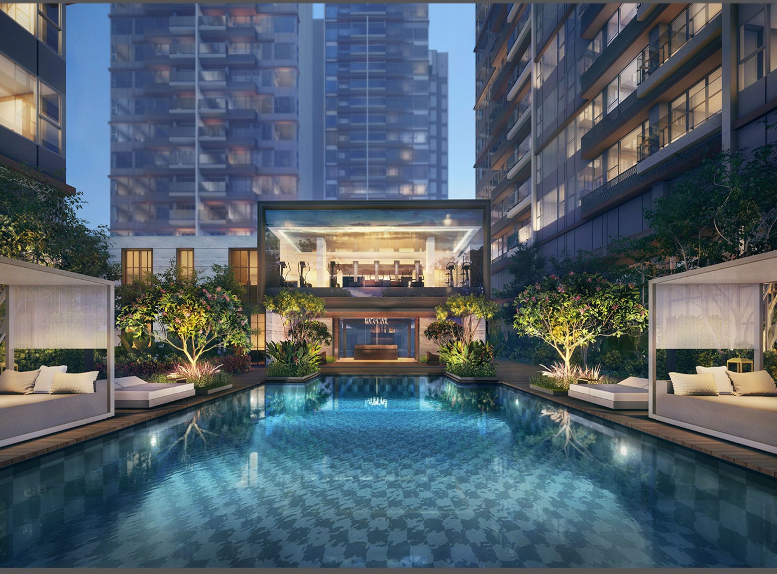 Phối cảnh dự án The Luxe