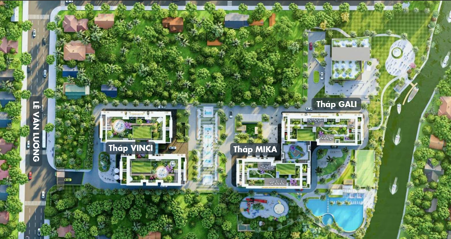 Phân khu dự án Khải Hoàn Prime