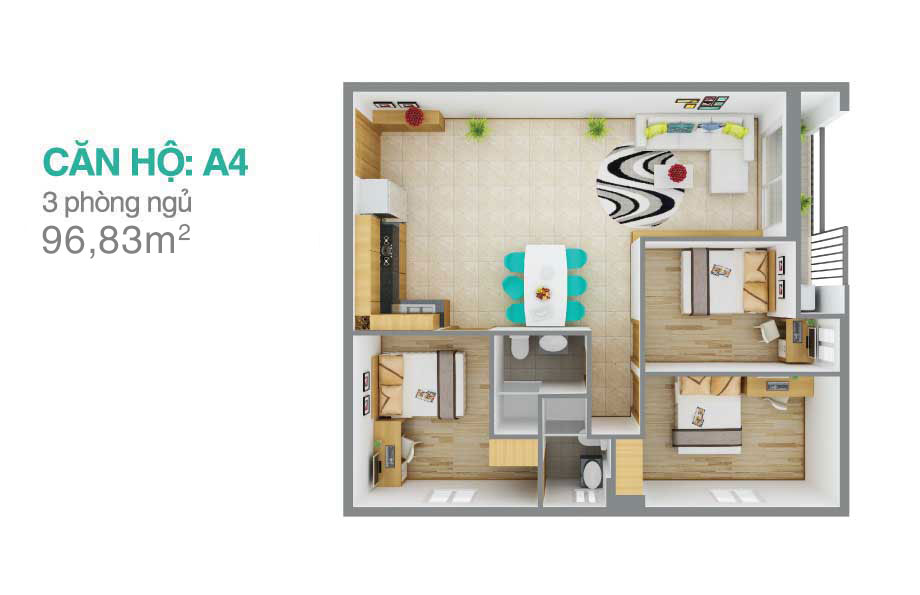 Mặt bằng A4