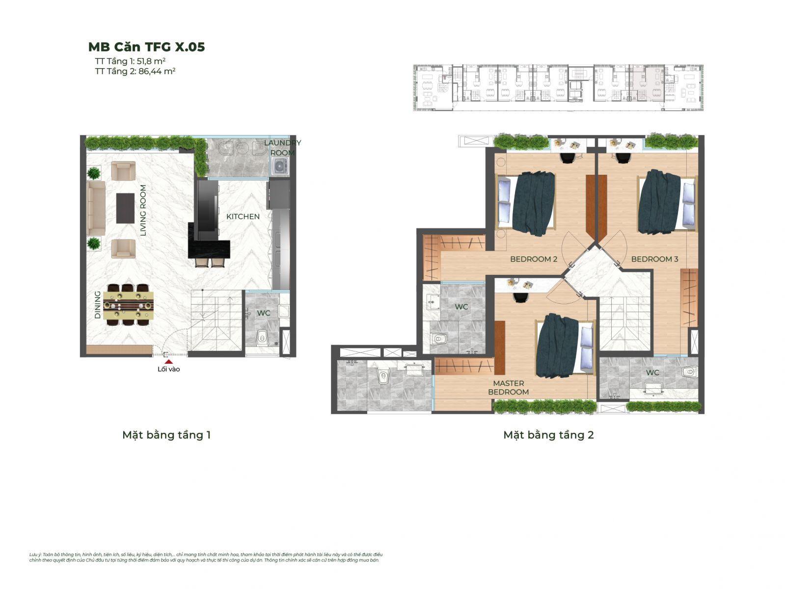 Mặt bằng Căn TFG X.05