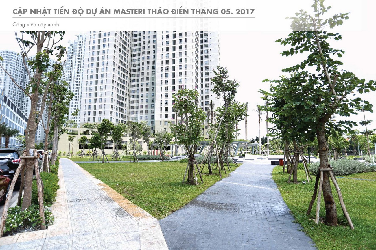 Nội khu dự án Masteri Thảo Điền