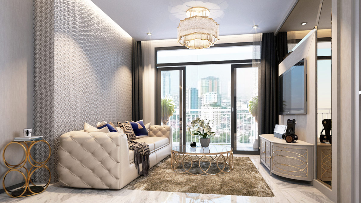Căn hộ mẫu tại DatXanhHomes Riverside
