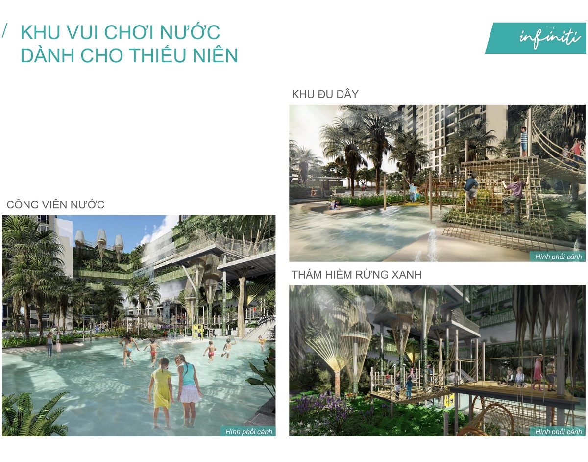 Nội khu dự án The Infiniti Riviera Point