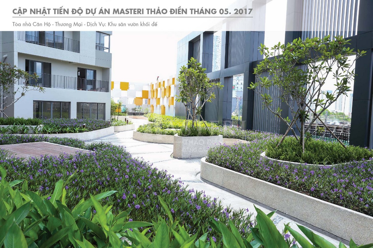 Nội khu dự án Masteri Thảo Điền