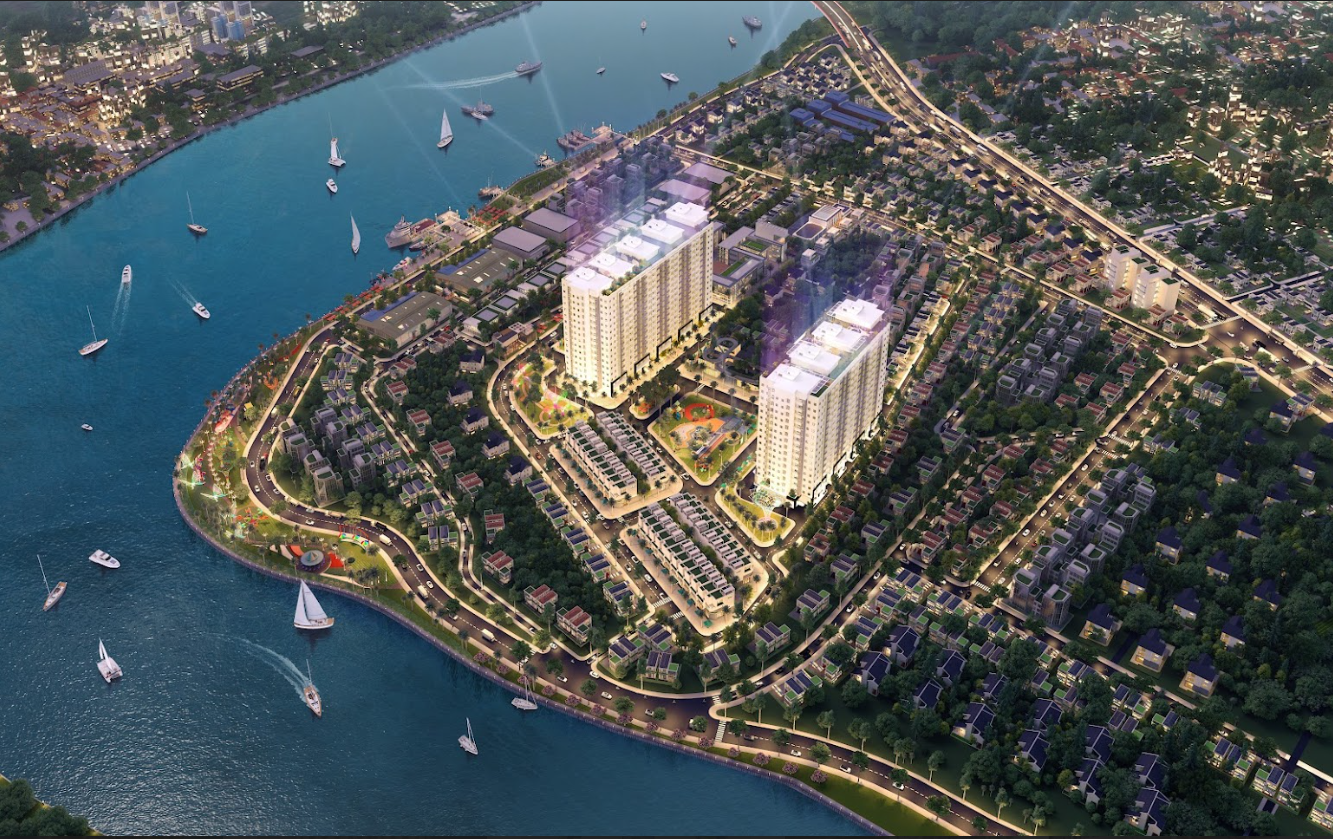 Phối cảnh dự án Conic Boulevard